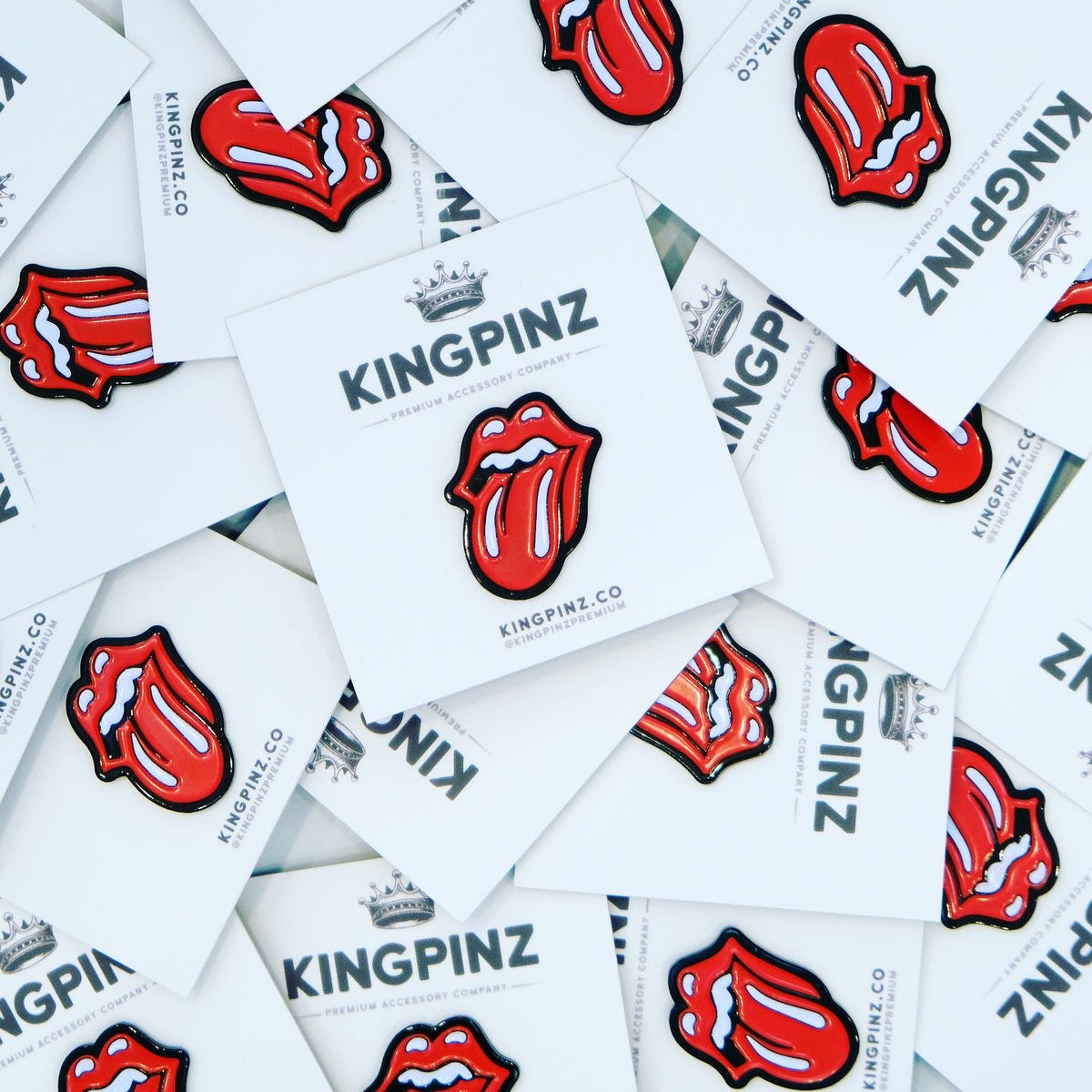Kingpinz Clicquot Lapel Pin