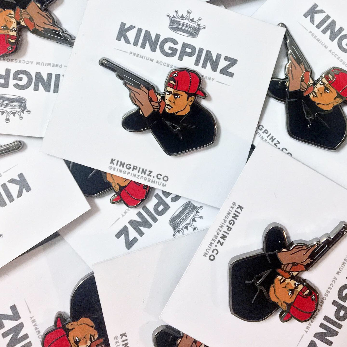 Kingpinz Mookie Lapel Pin