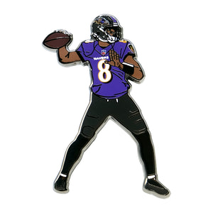 Lamar Jackson Lapel Pin